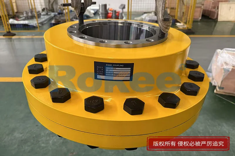 Flange Coupling With Expansion Sleeve